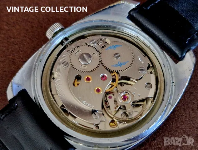 ROTARY Швейцарски Механичен Часовник 21 камъка SWISS MADE, снимка 2 - Антикварни и старинни предмети - 48928513