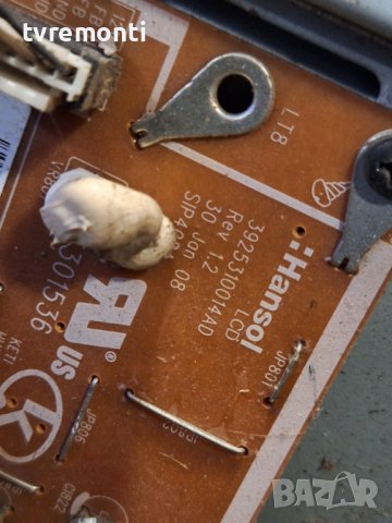 Power supply board BN44-00197 for SAMSUNG LE40A656A  for 40inc DISPLAY LTF400HC01, снимка 2 - Части и Платки - 44319011