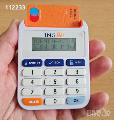 ING card reader, снимка 1 - Друга електроника - 44457102