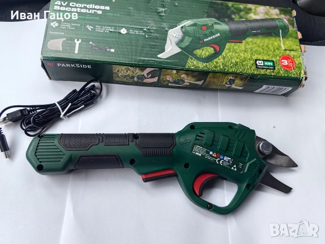 неработещи Parkside батерия, ножица, фенерче, снимка 3 - Други инструменти - 54051099