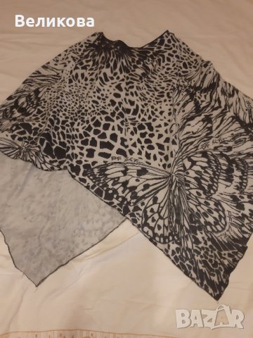 Пончо, снимка 2 - Палта, манта - 30553498