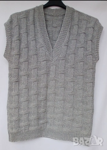 Ръчно изплетени елеци от домашна вълна., снимка 9 - Други - 48942699