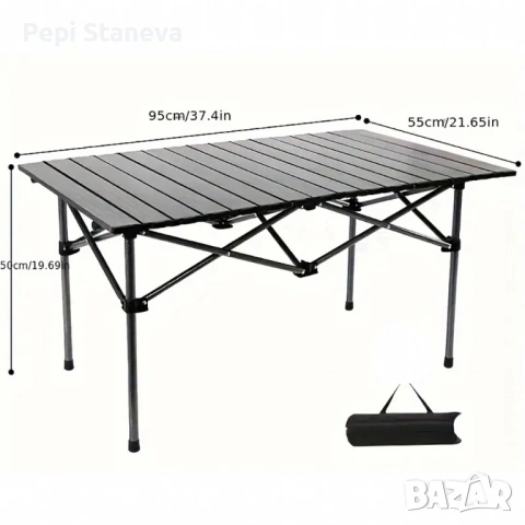 Сгъваема маса за туристически кетъринг, градина, разтегателна голяма тераса, снимка 3 - Маси - 53068855