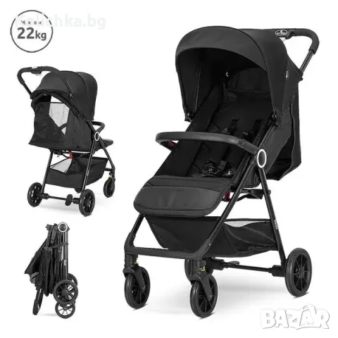Lorelli Детска количка Noir до 22кг Black 10022092501