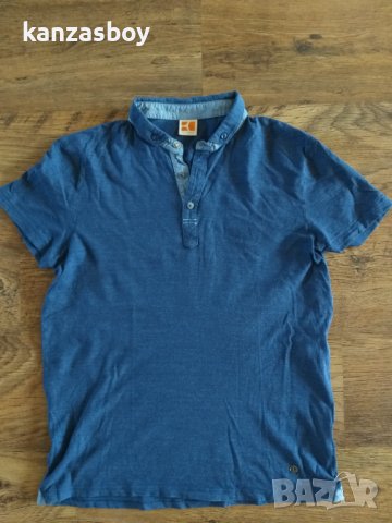 hugo boss orange patches - страхотна мъжка тениска КАТО НОВА , снимка 5 - Тениски - 37542313