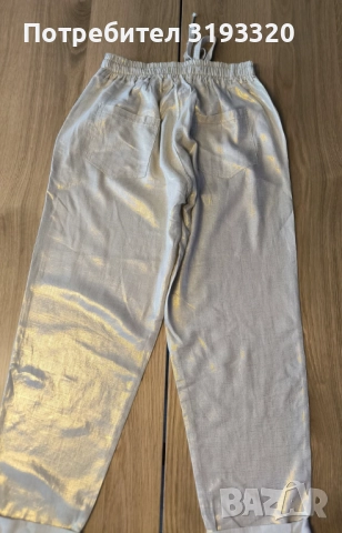 Панталон -Лен ,универсален размер , снимка 2 - Панталони - 51499286