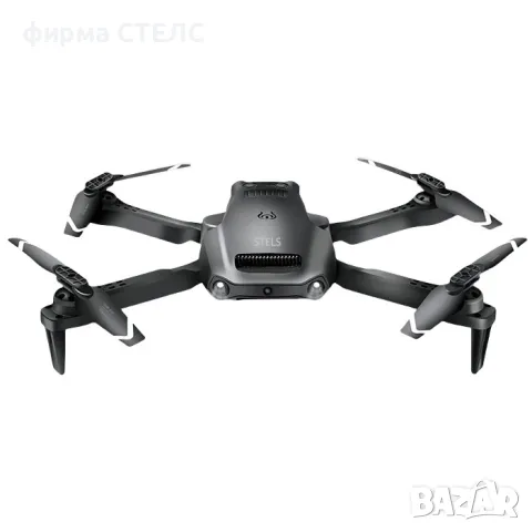 Дрон STELS V36, сгъваем, 4K FPV камера, Wi-Fi контрол, 2 батерии