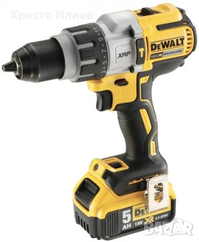 Dewalt DCD796P1 18v XR Безчетков Винтоверт Батерия 5Ah Зарядно в Куфар, снимка 4 - Винтоверти - 39348486
