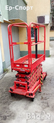 Вишка ножична Power 6 метра работна височина , снимка 5 - Индустриална техника - 50235662