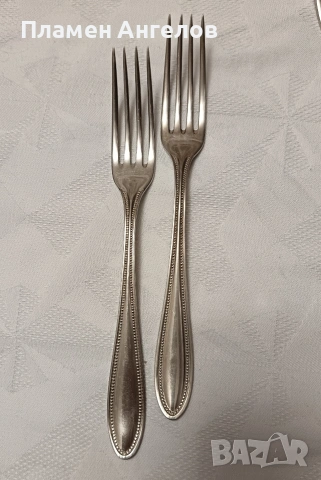 Винтидж вилици от "VLIESS C&L ALPACCA" , снимка 8 - Антикварни и старинни предмети - 53146329