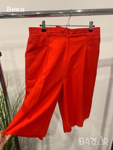 Червен панталон , снимка 6 - Къси панталони и бермуди - 42153353
