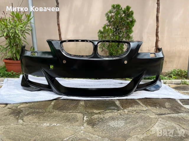 Предна броня за BMW E60/E61 Prior Design + подарък странични прагове!, снимка 1