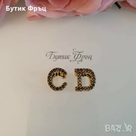 Обеци CD, снимка 1