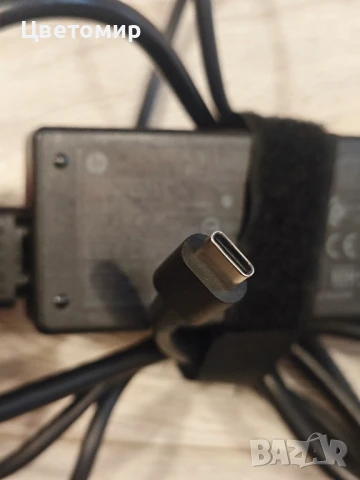 зарядно за лаптоп HP 45W Type-C , снимка 2 - Лаптоп аксесоари - 50619306