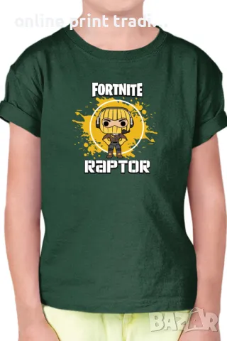 Детска тениска Фортнайт Fortnite Raptor 03, снимка 12 - Детски тениски и потници - 48524273