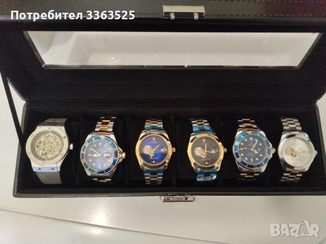 Нови мъжки часовници Rolex и Hublot , снимка 12 - Мъжки - 44237041
