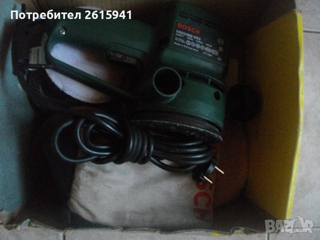 Швейцария-Почти Нов-Шлифовъчна Машина/Кръгъл Ексцентър Виброшлайф-Bosch PEX115A-Пълен Комплект-Бош, снимка 18 - Други инструменти - 39170462