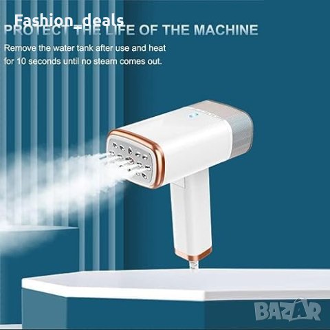 Нов Уред за пара дрехи бързо гладене Параход Стиймър Ютия пътуване, снимка 2 - Ютии - 42185468