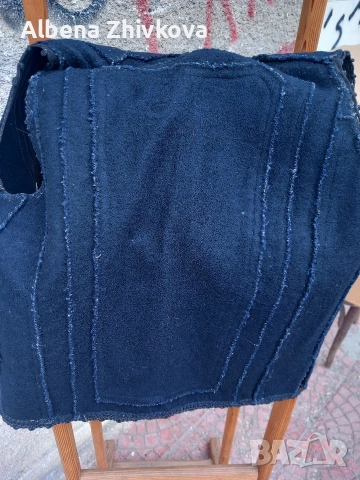 стар етнографски елек - дорамче с много гайтани и декорация, снимка 11 - Антикварни и старинни предмети - 53923456