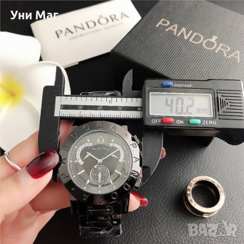 Стилен ръчен дамски часовник Pandora / Пандора, снимка 7 - Дамски - 37074065