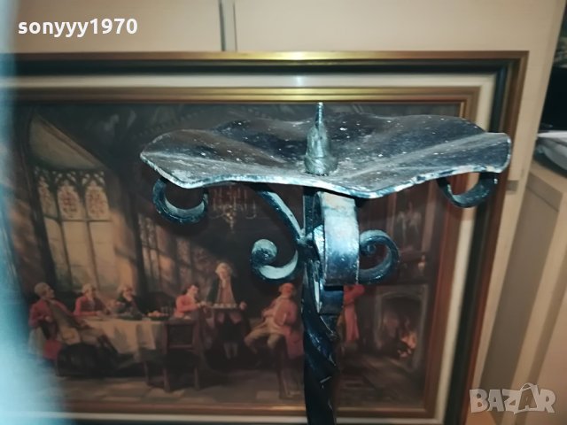 голям свещник-внос швеицария-83х43см, снимка 11 - Колекции - 29933016