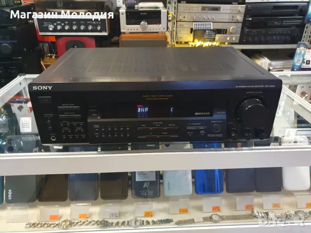 Ресийвър SONY STR-DE225 Две по 90 вата на 4 ома.  В отлично техническо и визуално състояние., снимка 2 - Ресийвъри, усилватели, смесителни пултове - 48250989