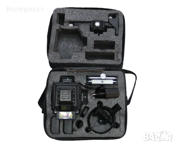 4D лазерен нивелир с 16 линии и дисплей, снимка 10 - Други - 46501352