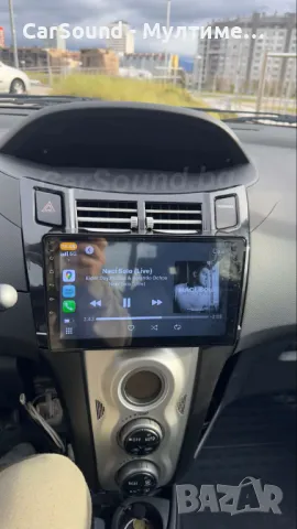 Toyota Yaris - 9" Android 14 Мултимедия Тойота Ярис 2005 - 2012 CarPlay Навигация Андроид