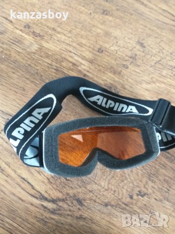 ALPINA Skibrille  - ски-сноуборд маска КАТО НОВИ, снимка 6 - Зимни спортове - 34186610