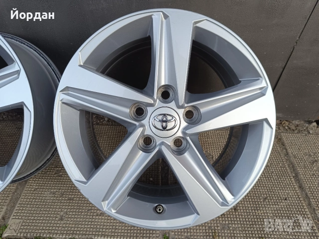 ОРИГИНАЛНИ джанти 16 ' цола 5x114,3 TOYOTA / ТОЙОТА ЕТ40 7J + датчици, снимка 11 - Гуми и джанти - 54221530