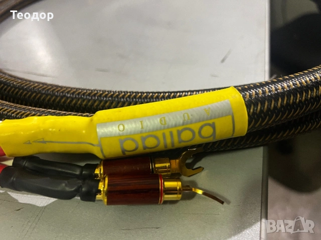 Аудио кабел тип „Ballad Bi wire hi end“2х2.5м, снимка 3 - Други - 54246388