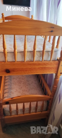 Детско двуетажно легло, снимка 5 - Мебели за детската стая - 52267088