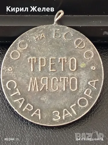 Стари медали,плакети Тенис на маса,Плуване редки за КОЛЕКЦИЯ ДЕКОРАЦИЯ 44816, снимка 3 - Антикварни и старинни предмети - 55946909