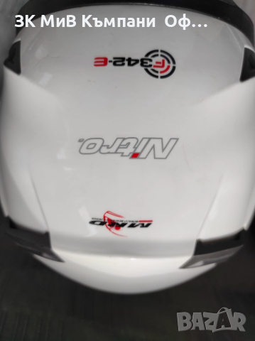 Мотошлем Nitro Racing F342-E, размер XS, снимка 4 - Спортни екипи - 52041625