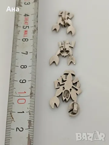 Красив сребърен комплект , снимка 8 - Бижутерийни комплекти - 50347400