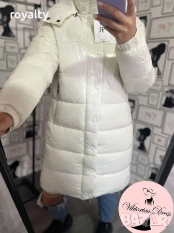 Дамско бяло яке 