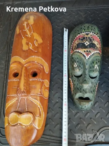Дървени маски, снимка 3 - Други - 47569387