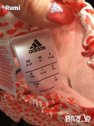 Чисто нов летен сет за момиченце Adidas ! 104р, снимка 5 - Детски комплекти - 36678586