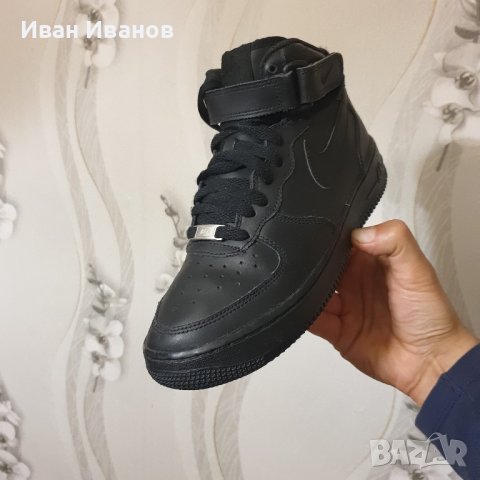 Оригинални кецове / маратонки NIKE AIR FORCE 1 MID '07 номер 38-38,5, снимка 9 - Маратонки - 39805832