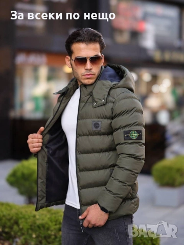 Stone Island Мъжко Зимно Яке - 2 Налични Цвята Код S184, снимка 2 - Якета - 52419045