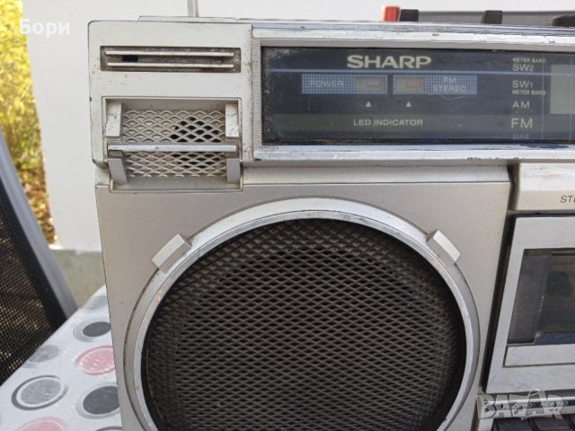 SHARP GF-4949 Радиокасетофон, снимка 3 - Радиокасетофони, транзистори - 38806626