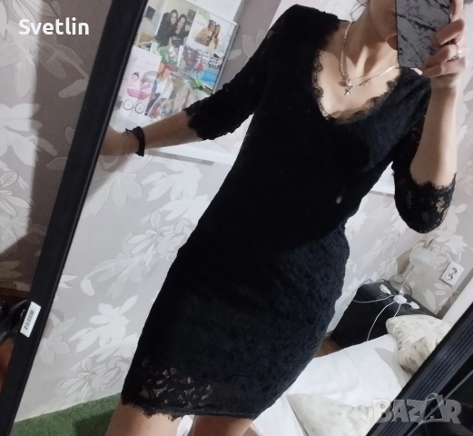 ХС дантелена рокля
