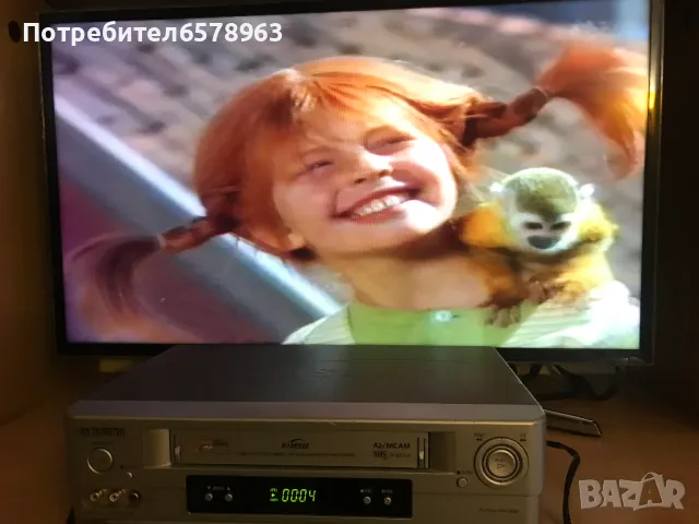Видеокасета '' Pippi Langstrumpf '' VHS , снимка 2 - Други жанрове - 49153911