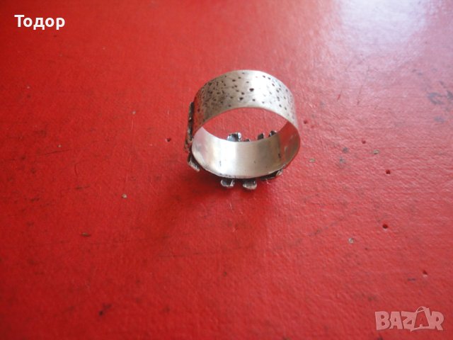 Страхотен сребърен пръстен 5, снимка 4 - Пръстени - 42208755