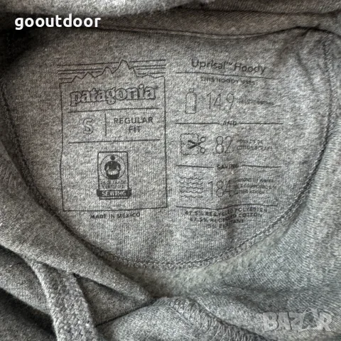 Patagonia Men's P-6 Logo Uprisal Hoody (S), снимка 4 - Суичъри - 56168367