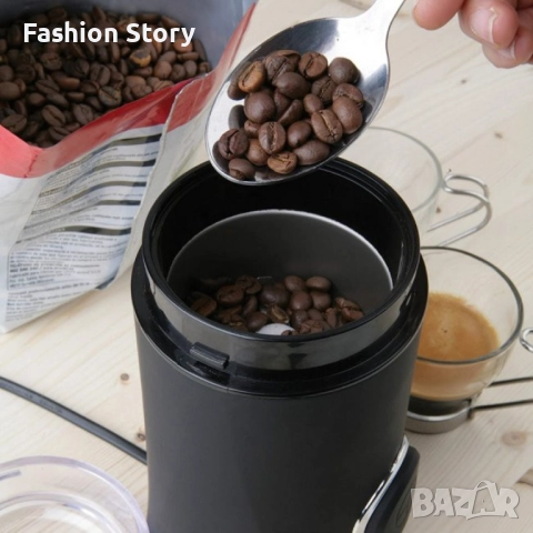 Кафемелачка Black+Decker Coffee Grinder ВХСG150Е 150W, снимка 5 - Кафемашини - 51614654