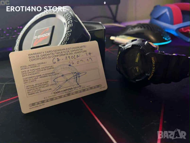 Часовник CASIO G-SHOCK GA-110LN-2A, снимка 2 - Мъжки - 51581967