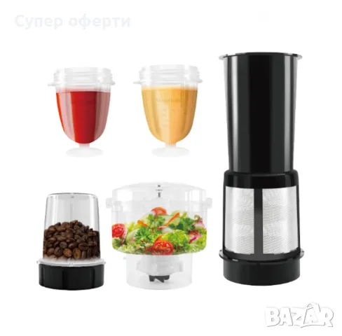 Професионален блендер, 6 в 1, снимка 6 - Блендери - 49871246