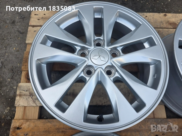 Лети джанти 16ки 5х114.3 Mitsubishi, снимка 4 - Гуми и джанти - 52594919