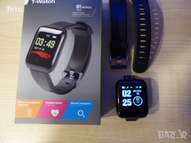 Смарт часовник Tracer TW6 ECHO X с подарък работни очилала, снимка 2 - Смарт гривни - 42769295